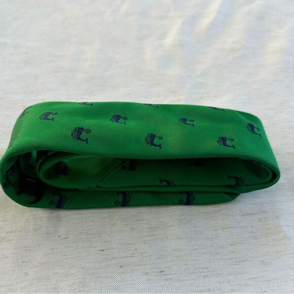 J. Crew Men’s Nautical Silk Tie - Picture 3 of 5